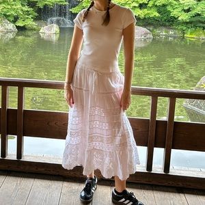 LOVESHACKFANCY Donna Skirt